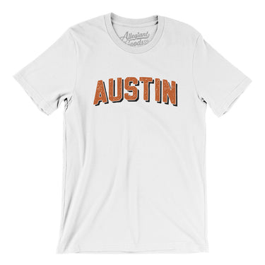 Austin Varsity Men/Unisex T-Shirt-Allegiant Goods Co. Vintage Sports Apparel