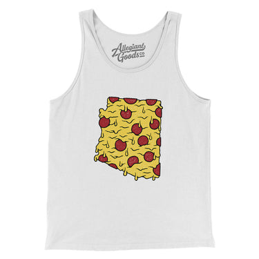 Arizona Pizza State Men/Unisex Tank Top-Allegiant Goods Co. Vintage Sports Apparel