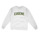 Eugene Oregon Varsity Midweight Crewneck Sweatshirt-Allegiant Goods Co. Vintage Sports Apparel