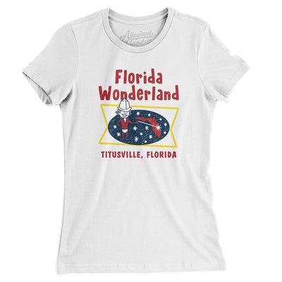Florida Wonderland Women's T-Shirt-White-Allegiant Goods Co. Vintage Sports Apparel