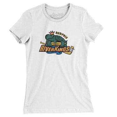 Memphis Riverkings Women's T-Shirt-Allegiant Goods Co. Vintage Sports Apparel