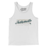 Jacksonville Retro Men/Unisex Tank Top-Allegiant Goods Co. Vintage Sports Apparel