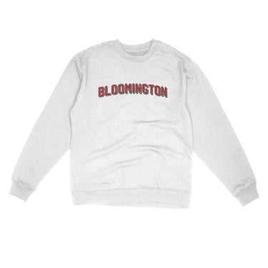 Bloomington Indiana Varsity Midweight Crewneck Sweatshirt-Allegiant Goods Co. Vintage Sports Apparel