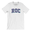 Roc Varsity Men/Unisex T-Shirt-White-Allegiant Goods Co. Vintage Sports Apparel