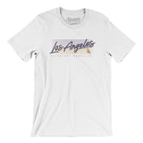 Los Angeles Retro Men/Unisex T-Shirt-Allegiant Goods Co. Vintage Sports Apparel