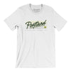 Portland Retro Men/Unisex T-Shirt-White-Allegiant Goods Co. Vintage Sports Apparel