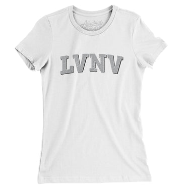 Lvnv Varsity Women's T-Shirt-Allegiant Goods Co. Vintage Sports Apparel