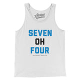 Charlotte 704 Men/Unisex Tank Top-Allegiant Goods Co. Vintage Sports Apparel