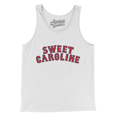 Boston Sweet Caroline Men/Unisex Tank Top-Allegiant Goods Co. Vintage Sports Apparel