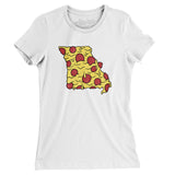 Missouri Pizza State Women's T-Shirt-Allegiant Goods Co. Vintage Sports Apparel