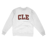 Cle Varsity Midweight Crewneck Sweatshirt-Allegiant Goods Co. Vintage Sports Apparel