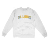 St Louis Varsity Midweight Crewneck Sweatshirt-Allegiant Goods Co. Vintage Sports Apparel
