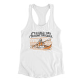It’s A Great Day For Some Baseball Women's Racerback Tank-Allegiant Goods Co. Vintage Sports Apparel