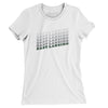 East Lansing Vintage Repeat Women's T-Shirt-White-Allegiant Goods Co. Vintage Sports Apparel