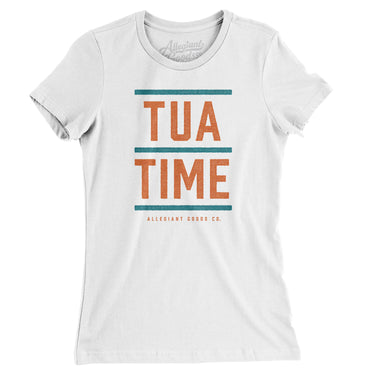 Tua Time Women's T-Shirt-Allegiant Goods Co. Vintage Sports Apparel