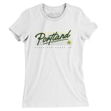 Portland Retro Women's T-Shirt-Allegiant Goods Co. Vintage Sports Apparel