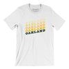 Oakland Vintage Repeat Men/Unisex T-Shirt-White-Allegiant Goods Co. Vintage Sports Apparel
