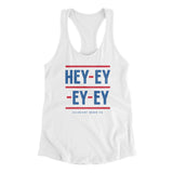 Hey-Ey-Ey-Ey Women's Racerback Tank-Allegiant Goods Co. Vintage Sports Apparel