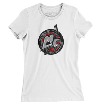 Motor City Mechanics Women's T-Shirt-Allegiant Goods Co. Vintage Sports Apparel