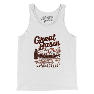 Great Basin National Park Men/Unisex Tank Top-Allegiant Goods Co. Vintage Sports Apparel