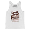 Great Basin National Park Men/Unisex Tank Top-White-Allegiant Goods Co. Vintage Sports Apparel