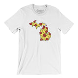 Michigan Pizza State Men/Unisex T-Shirt-Allegiant Goods Co. Vintage Sports Apparel