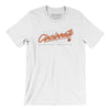 Cincinnati Retro Men/Unisex T-Shirt-White-Allegiant Goods Co. Vintage Sports Apparel