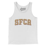 Sfca Varsity Men/Unisex Tank Top-Allegiant Goods Co. Vintage Sports Apparel