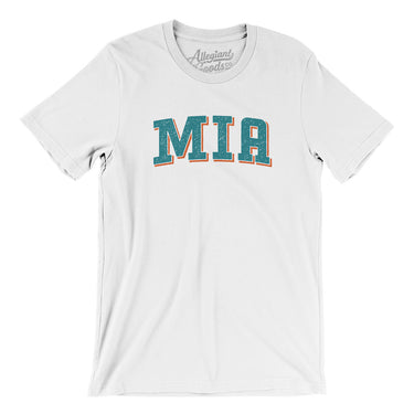 Mia Varsity Men/Unisex T-Shirt-Allegiant Goods Co. Vintage Sports Apparel