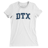 Dtx Varsity Women's T-Shirt-Allegiant Goods Co. Vintage Sports Apparel