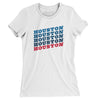 Houston Vintage Repeat Women's T-Shirt-White-Allegiant Goods Co. Vintage Sports Apparel