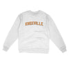 Knoxville Varsity Midweight Crewneck Sweatshirt-White-Allegiant Goods Co. Vintage Sports Apparel