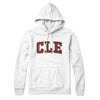 Cle Varsity Hoodie-White-Allegiant Goods Co. Vintage Sports Apparel