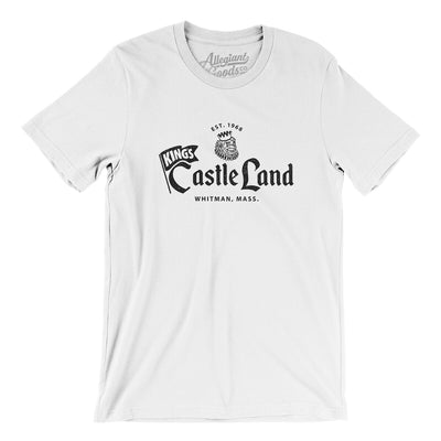 Kings Castle Land Amusement Park Men/Unisex T-Shirt-White-Allegiant Goods Co. Vintage Sports Apparel