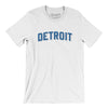 Detroit Varsity Men/Unisex T-Shirt-White-Allegiant Goods Co. Vintage Sports Apparel