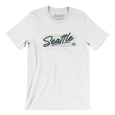 Seattle Retro Men/Unisex T-Shirt-Allegiant Goods Co. Vintage Sports Apparel