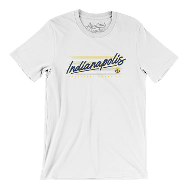 Indianapolis Retro Men/Unisex T-Shirt-Allegiant Goods Co. Vintage Sports Apparel