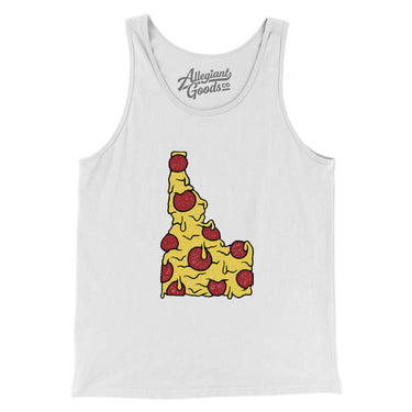 Idaho Pizza State Men/Unisex Tank Top-Allegiant Goods Co. Vintage Sports Apparel
