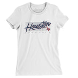 Houston Retro Women's T-Shirt-Allegiant Goods Co. Vintage Sports Apparel