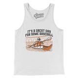 It’s A Great Day For Some Baseball Men/Unisex Tank Top-Allegiant Goods Co. Vintage Sports Apparel
