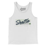 Seattle Retro Men/Unisex Tank Top-Allegiant Goods Co. Vintage Sports Apparel
