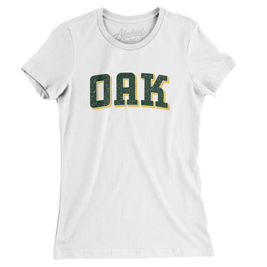 Oak Varsity Women's T-Shirt-Allegiant Goods Co. Vintage Sports Apparel