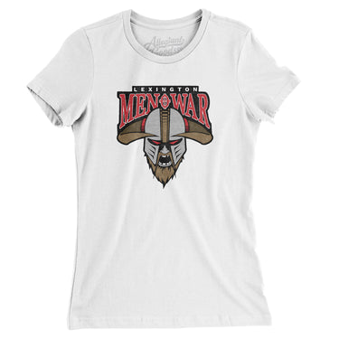 Lexington Men O War Women's T-Shirt-Allegiant Goods Co. Vintage Sports Apparel