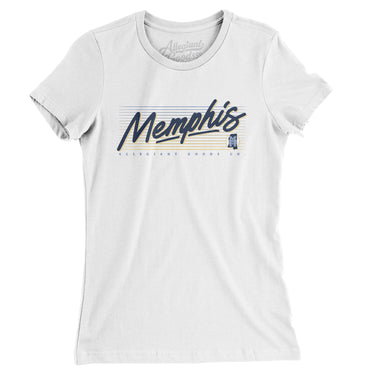 Memphis Retro Women's T-Shirt-Allegiant Goods Co. Vintage Sports Apparel