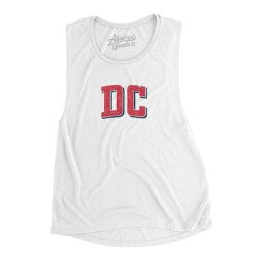 Dc Varsity Women's Flowey Scoopneck Muscle Tank-Allegiant Goods Co. Vintage Sports Apparel