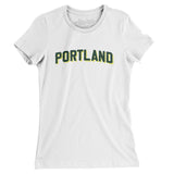 Portland Varsity Women's T-Shirt-Allegiant Goods Co. Vintage Sports Apparel