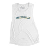 Jacksonville Varsity Women's Flowey Scoopneck Muscle Tank-Allegiant Goods Co. Vintage Sports Apparel