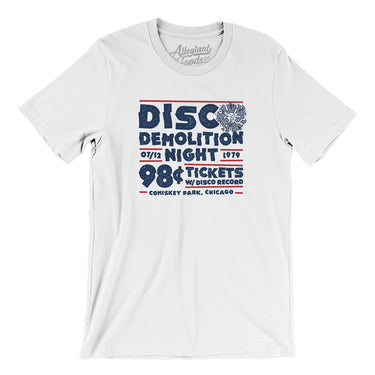 Disco Demolition Night Men/Unisex T-Shirt-Allegiant Goods Co. Vintage Sports Apparel