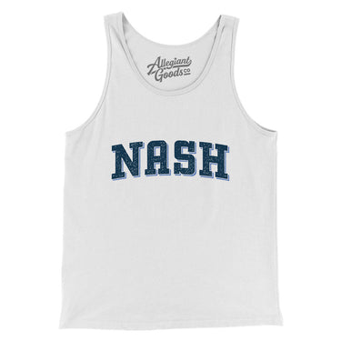 Nash Varsity Men/Unisex Tank Top-Allegiant Goods Co. Vintage Sports Apparel