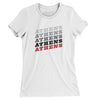 Athens Vintage Repeat Women's T-Shirt-White-Allegiant Goods Co. Vintage Sports Apparel